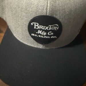Brixton Two-Tone Black and Gray Hat